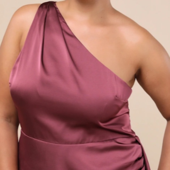 LULU's BUNDLE of THREE! Wedding Bridesmaid Elegant Satin Sexy Gown - Picture 7 of 10